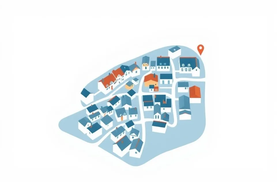Carte du secteur d'intervention autour de La Farlède (83210)